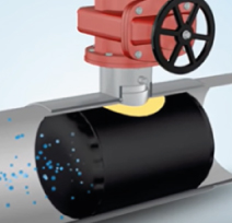 Line Stop mediante vejigas inflables en ducto de gases de antorcha de 48”