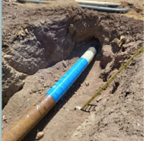 REPARACIÓN Y SELLADO DE FUGA EN UN MINERODUCTO DE UNA IMPORTANTE EMPRESA MINERA DE CHILE